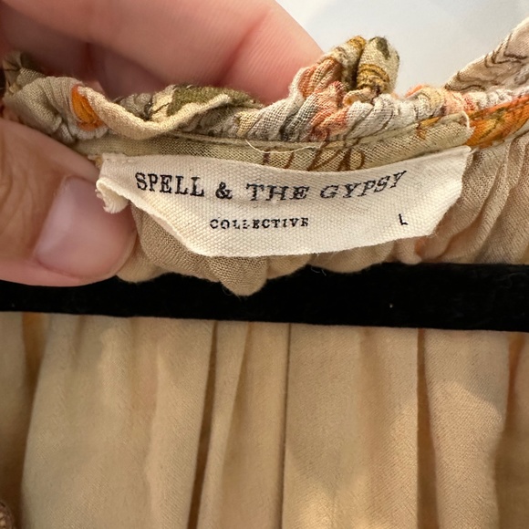 Spell & The Gypsy mermaid pumpkin fall Thanksgiving dress size L - Picture 11 of 15